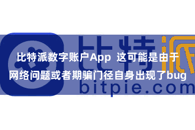 比特派数字账户App 这可能是由于网络问题或者期骗门径自身出现了bug