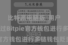 比特派电脑版  用户不错通过Bitpie官方钱包进行多链钱包贬责
